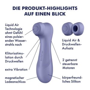 Satisfyer Pro 2 Generazione 3 Stimolatore Liquid Air · Vibratori (imaginea 6)