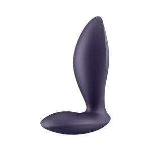 Satisfyer Plugs-Power Plug Purple-Silicone, 12 velocità, Ricaricabile · Accessori BDSM (imaginea 3)