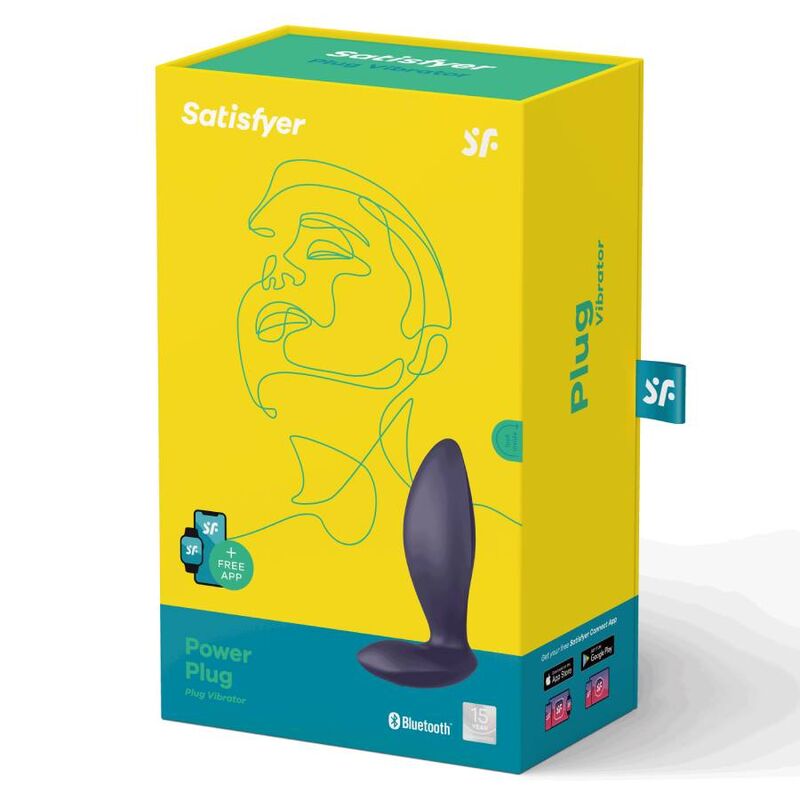Satisfyer Plugs-Power Plug Purple-Silicone, 12 velocità, Ricaricabile 2 Satisfyer Plugs-Power Plug Purple-Silicone, 12 velocità, Ricaricabile · Accessori BDSM (imaginea 2)