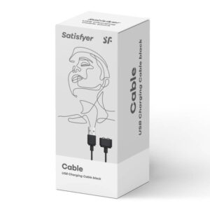 Satisfyer-Cavo di ricarica Nero-USB · Batterie & Accessori (immagine 2)