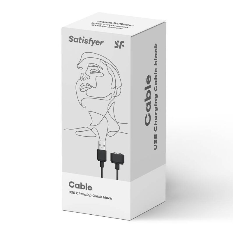 Satisfyer-Cavo di ricarica Nero-USB · Batterie & Accessori (immagine 2)