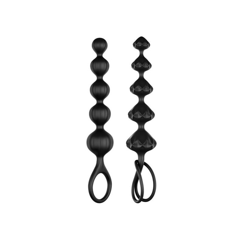 Satisfyer Beads-Love Beads Black-Silicone · Giocattoli anali (immagine 5)