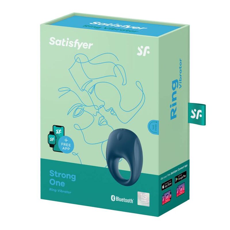 Satisfyer Connect-Strong One Connect App-Silicone, 10 velocità 6 Satisfyer Connect-Strong One Connect App-Silicone, 10 velocità · Anelli & Guaine per pene (imaginea 6)