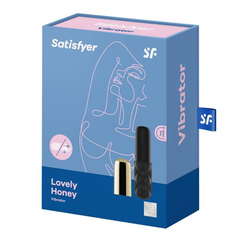Satisfyer Vibrator-Satisfyer Sparkling Darling Oro Vibratore · Giocattoli per coppie (immagine 2)