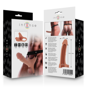 Intense For Him-Imbracatura Tubolare con Dildo in Silicone 16 X 3.5 cm 15 Intense For Him-Imbracatura Tubolare con Dildo in Silicone 16 X 3.5 cm · Anelli & Guaine per pene (immagine 7)
