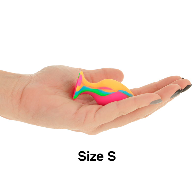 Intense Anal Toys-Set di spine in silicone multicolore-Ventosa · Accessori BDSM (imaginea 7)