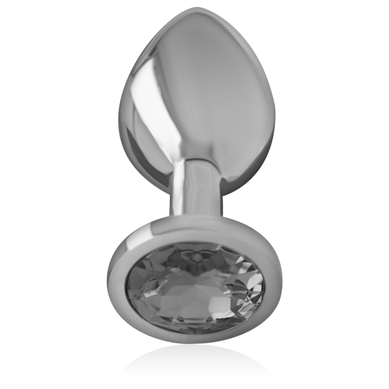 Intense-Plug anale in metallo con pietra decorativa · Accessori BDSM (immagine 9)