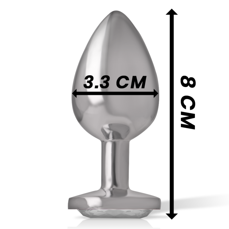 Intense Anal Toys-Plug anale in metallo Alluminio con Cristallo 6 Intense Anal Toys-Plug anale in metallo Alluminio con Cristallo · Accessori BDSM (immagine 6)