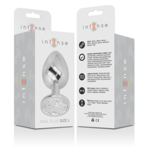Intense Anal Toys-Plug anale in metallo Alluminio con Cristallo-Argento, Taglia L 9 Intense Anal Toys-Plug anale in metallo Alluminio con Cristallo-Argento, Taglia L · Accessori BDSM (imaginea 3)