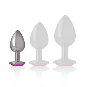 Intense Anal Toys-Plug anale in metallo alluminio con cristallo Rosa-Taglia S 9 Intense Anal Toys-Plug anale in metallo alluminio con cristallo Rosa-Taglia S · Accessori BDSM (imaginea 3)