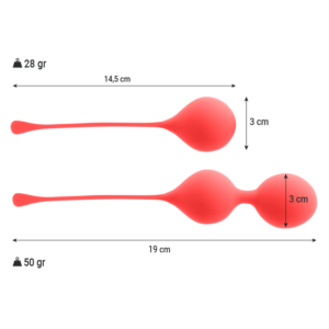 Intense Health Kegel-Set Palline vaginali Kendall Silicone 19 Intense Health Kegel-Set Palline vaginali Kendall Silicone · Giocattoli anali (imaginea 3)