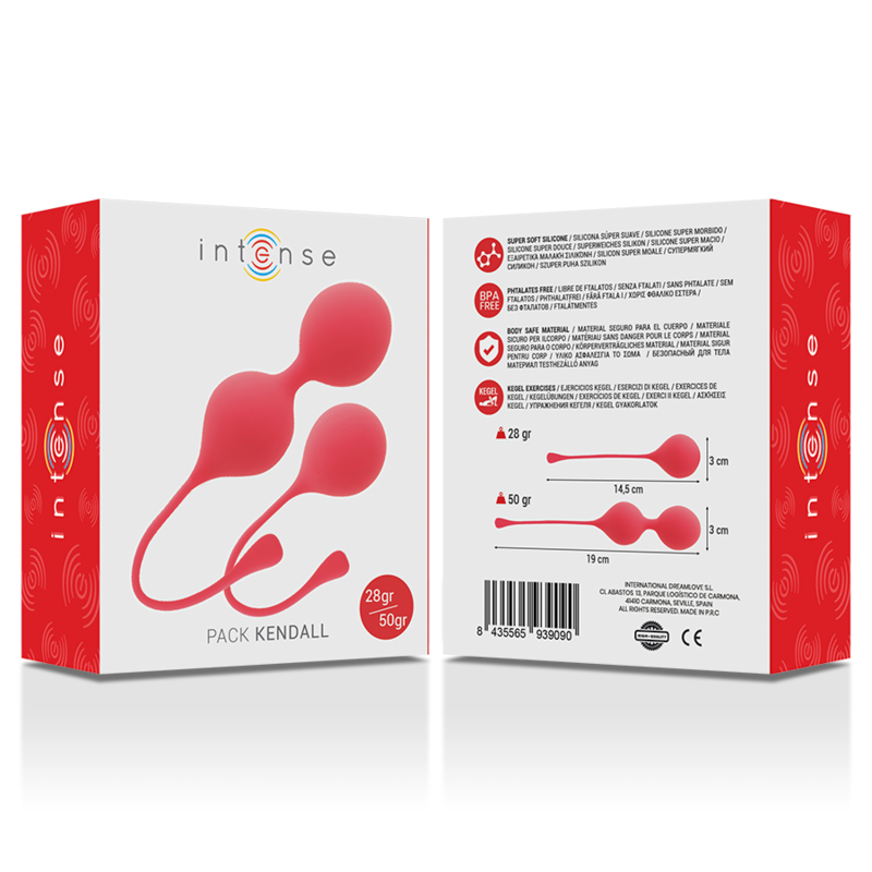Intense Health Kegel-Set Palline vaginali Kendall Silicone 12 Intense Health Kegel-Set Palline vaginali Kendall Silicone · Giocattoli anali (imaginea 2)