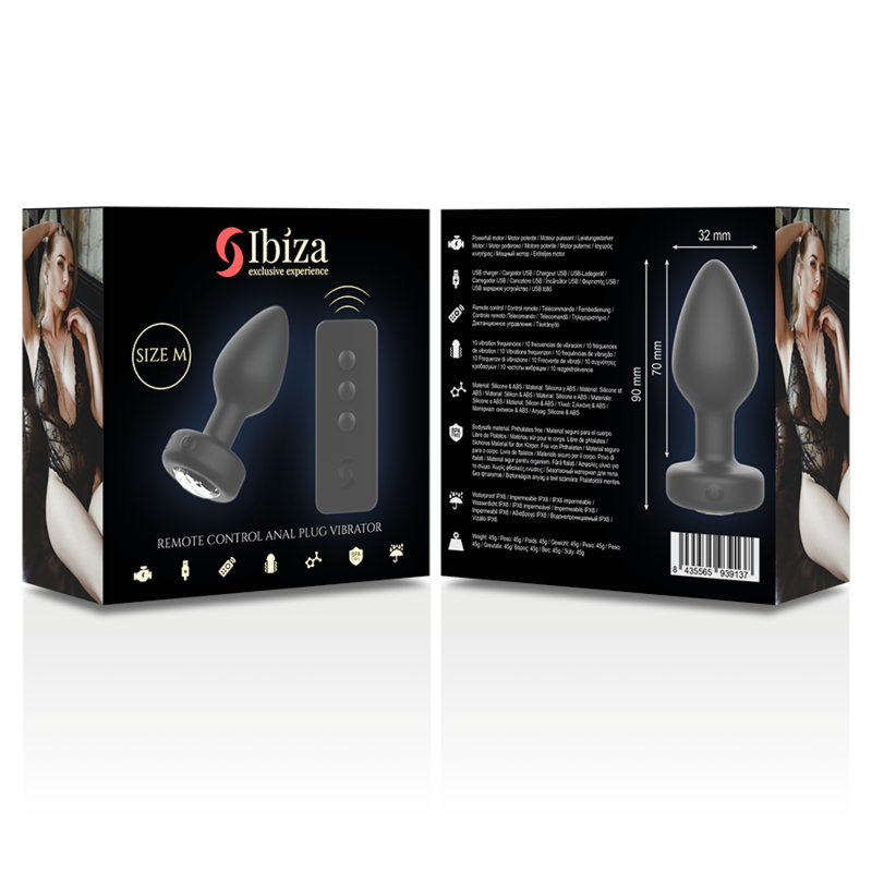 Ibiza Technology-Plug anale-Silicone 63 Ibiza Technology-Plug anale-Silicone · Accessori BDSM (imaginea 11)