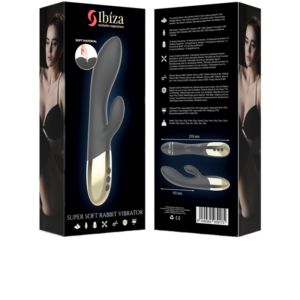 Ibiza Technology-Vibratore Rabbit Super Soft-Silicone, 10 velocità · Vibratori (immagine 9)