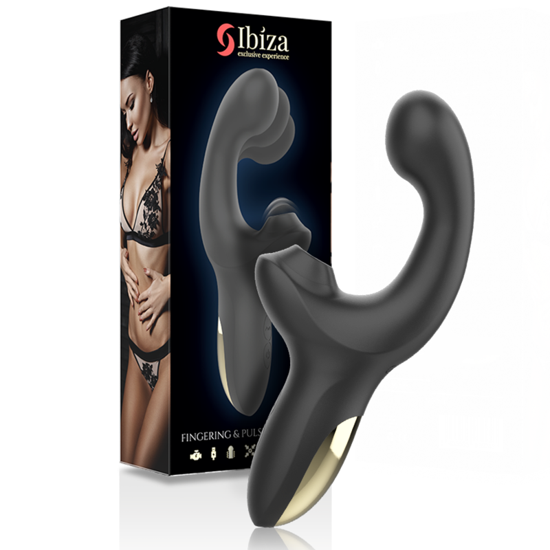 Ibiza Technology Vibratore Wave Suction con Doppio · Vibratori (immagine 5)