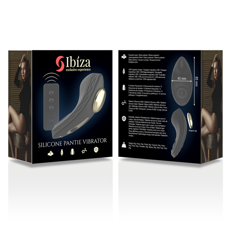 Ibiza Technology Silicone Vibrator Slip con telecomando-10 · Vibratori (imaginea 9)