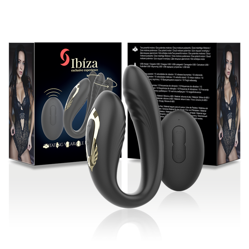 Ibiza Technology Ibiza Wave Vibratore Doppio Rotativo · Giocattoli anali (immagine 7)
