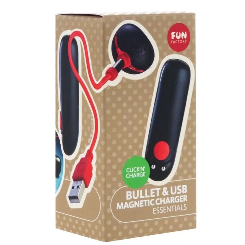 Fun Factory-Bullet Black Vibrator Mini Nero-Silicone, 5 velocità 3 Fun Factory-Bullet Black Vibrator Mini Nero-Silicone, 5 velocità · Vibratori (imaginea 3)