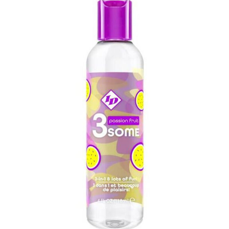 Id 3some-Id Lubricantes 3SOME 4 Fl Oz Frutto della Passione