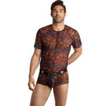 Anais Men-Chill T-shirt in tulle con stampa — ANAIS LUXURY LINGERIE · Intimo uomo