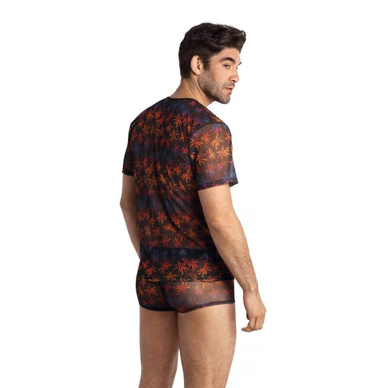 Anais Men-Chill T-shirt in tulle con stampa 1 Anais Men-Chill T-shirt in tulle con stampa — ANAIS LUXURY LINGERIE · Intimo uomo (immagine 2)