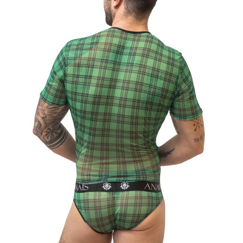 Anais Men-Magico Maglietta Maschile di Lycra in Quadrato 1 Anais Men-Magico Maglietta Maschile di Lycra in Quadrato · Intimo uomo (imaginea 2)