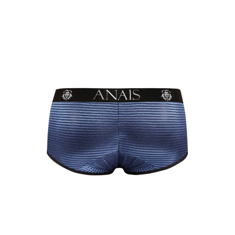 Anais Men-Naval Boxer Brief Tulle con strisce satinate — ANAIS LUXURY LINGERIE · Intimo uomo (imaginea 4)