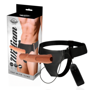 Harness Attraction-Willian Hollow Harness con Vibratore 17 cm - Ø 14 Harness Attraction-Willian Hollow Harness con Vibratore 17 cm - Ø · Anelli & Guaine per pene (imaginea 7)