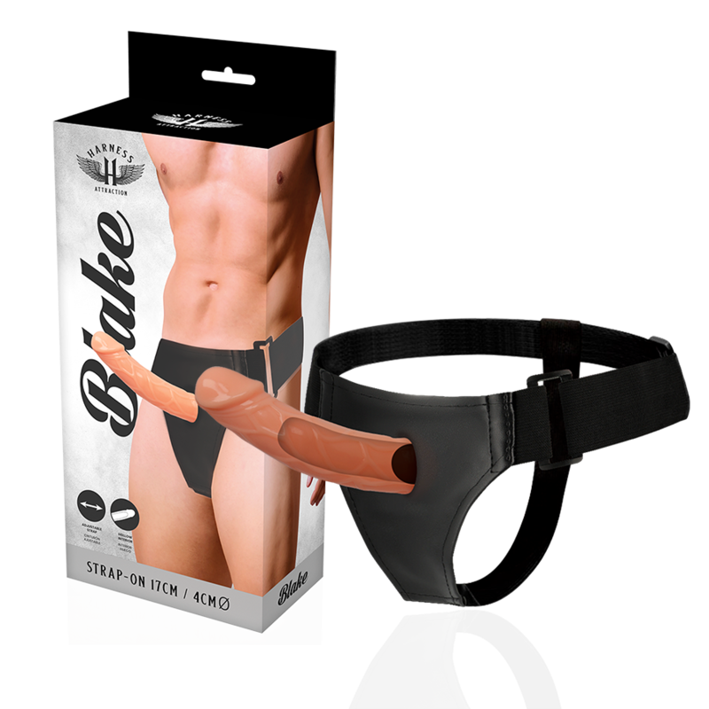 Harness Attraction-Rnes Cavo Blake 15.5 cm -o- 4 cm-TPR · Anelli & Guaine per pene (immagine 6)