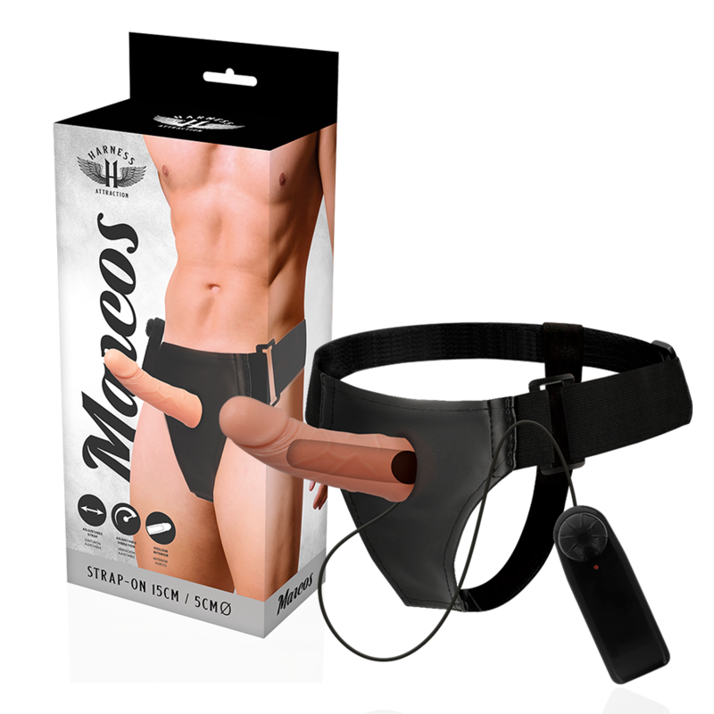 Harness Attraction-Rnes Telaio vuoto con vibratore 15 cm -o- 5 cm-TPR 2 Harness Attraction-Rnes Telaio vuoto con vibratore 15 cm -o- 5 cm-TPR · Anelli & Guaine per pene (imaginea 2)