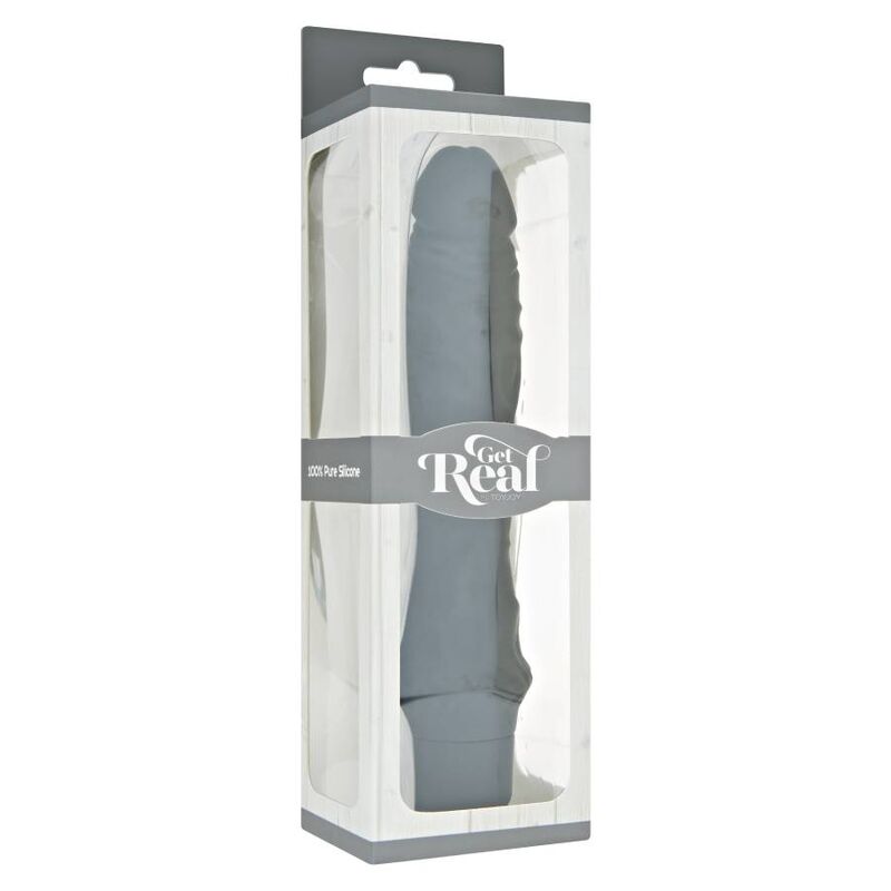 Get Real-Classic Large Vibrator Silicone, 7 velocità · Vibratori (imaginea 3)