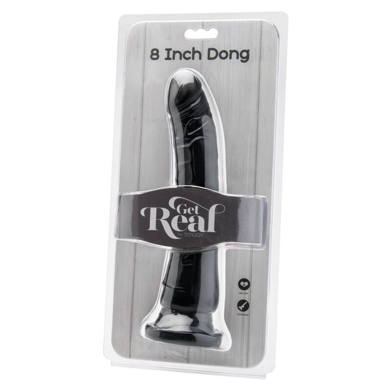 Get Real-Dong 20,5 cm Nero-PVC · Dildo & Stimolatori (immagine 2)