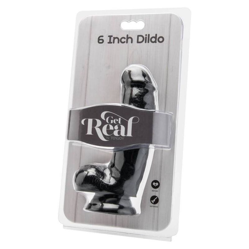 Get Real-Dildo 12 cm con testicoli, PVC · Dildo & Stimolatori (imaginea 2)