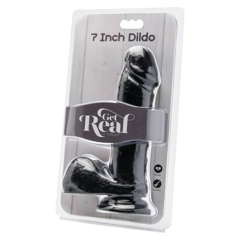 Get Real-Dildo 18 cm con testicoli in PVC · Dildo & Stimolatori (immagine 2)