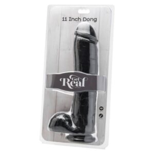 Get Real-Dildo 28 cm con testicoli in PVC · Dildo & Stimolatori (imaginea 3)
