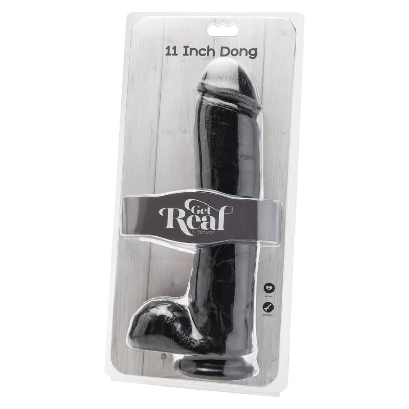 Get Real-Dildo 28 cm con testicoli in PVC · Dildo & Stimolatori (imaginea 3)