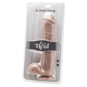 Get Real-Dildo 28 cm con testicoli in PVC · Dildo & Stimolatori (imaginea 4)