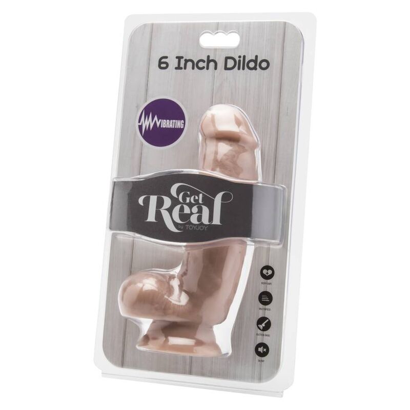 Get Real-Dildo 12 cm con testicoli vibratori naturali in PVC 2 Get Real-Dildo 12 cm con testicoli vibratori naturali in PVC · Vibratori (immagine 2)