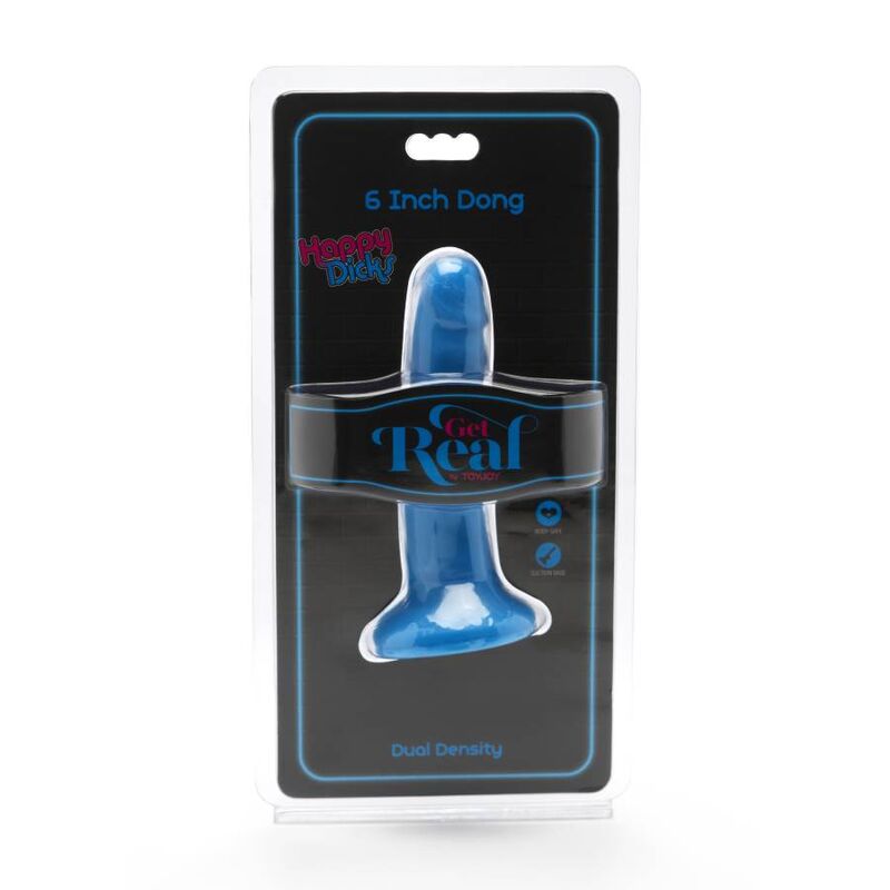 Get Real-Happy Dicks Dong 12 cm PVC Ventosa · Dildo & Stimolatori (immagine 2)