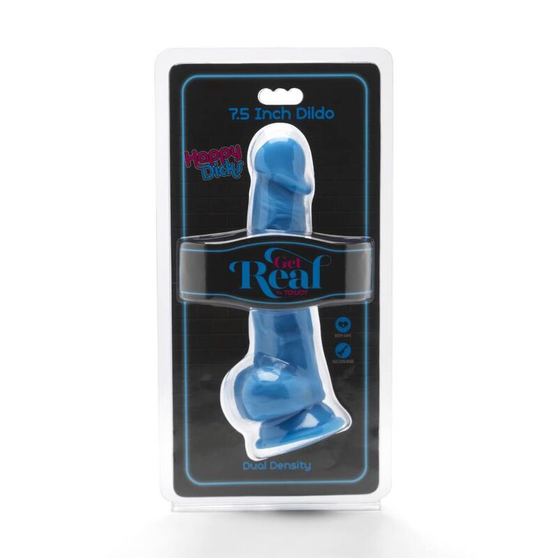 Get Real-Happy Dicks 19 cm con testicoli in PVC Ventosa · Dildo & Stimolatori (immagine 2)