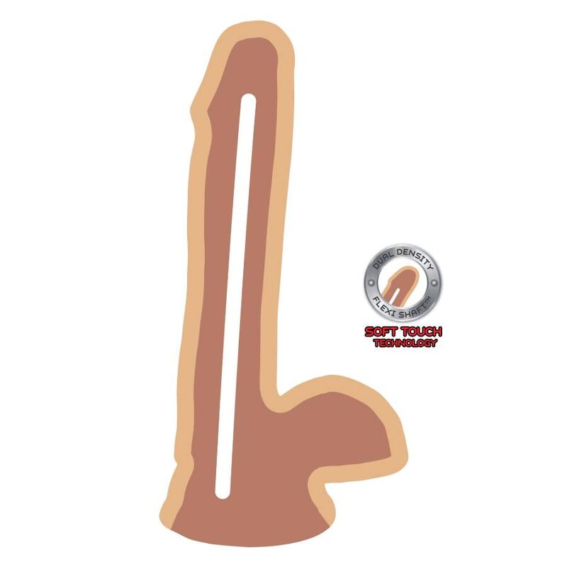 Get Real-Dual Density Dildo 17 cm con testicoli naturali-TPE 3 Get Real-Dual Density Dildo 17 cm con testicoli naturali-TPE · Dildo & Stimolatori (imaginea 3)