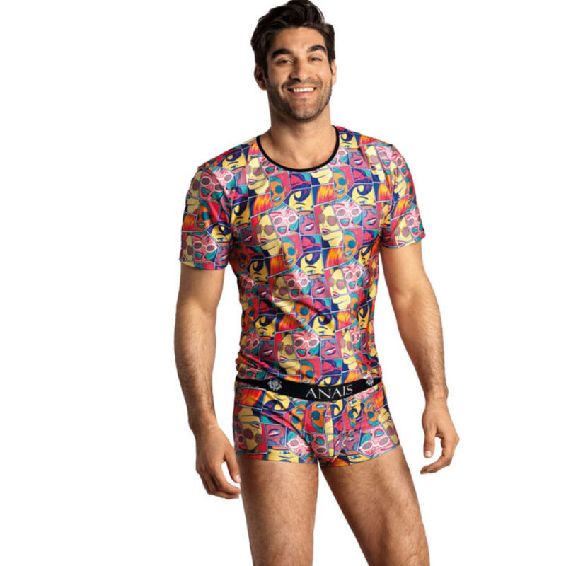 ANAIS MEN - COMICS CAMISETA S Anais Men-Comics T-shirt — ANAIS LUXURY LINGERIE · Intimo uomo