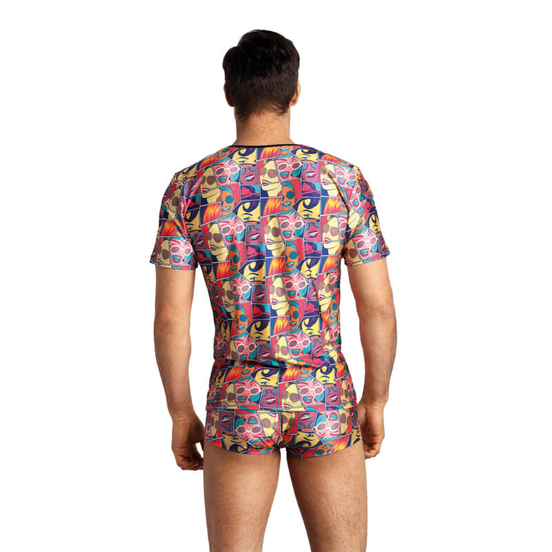 Anais Men-Comics T-shirt 1 Anais Men-Comics T-shirt — ANAIS LUXURY LINGERIE · Intimo uomo (imaginea 2)