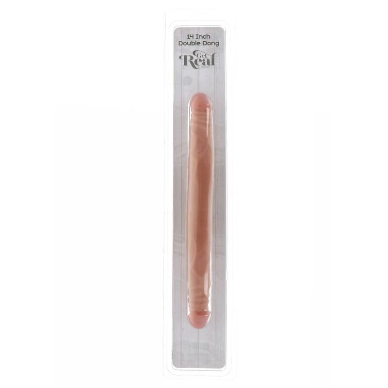Get Real-Doppio Dong 35 cm Natural-PVC · Dildo & Stimolatori (immagine 2)