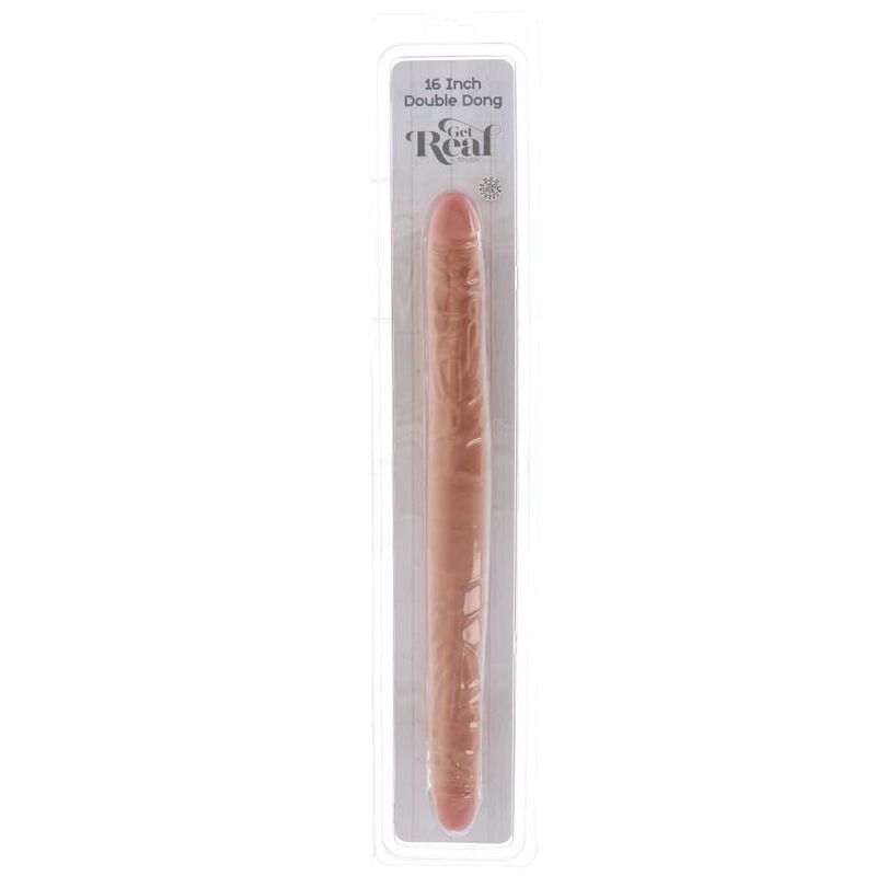 Get Real-Doppio Dong 40 cm Natural-PVC · Dildo & Stimolatori (immagine 4)
