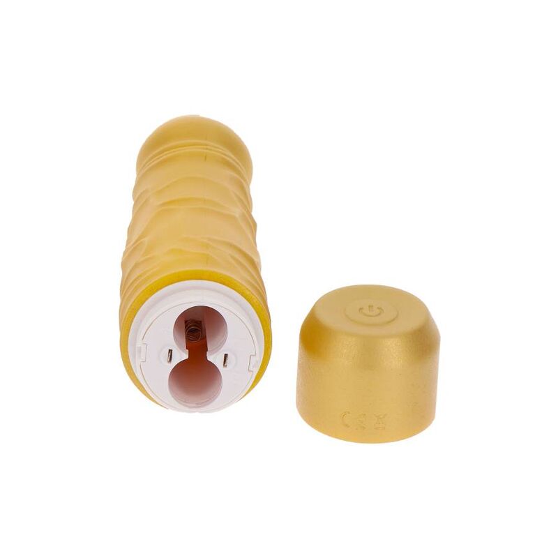 Get Real-Gold Dicker Original Vibratore Oro-Silicone · Vibratori (immagine 8)