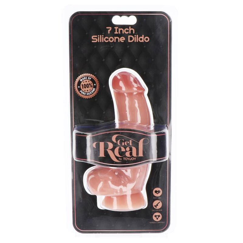 Get Real-Dildo realistico in silicone 18 cm con testicoli 2 Get Real-Dildo realistico in silicone 18 cm con testicoli · Dildo & Stimolatori (imaginea 2)