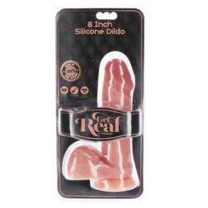 Get Real-Dildo in Silicone 20,5 cm con testicoli naturali-Ventosa · Dildo & Stimolatori (immagine 4)