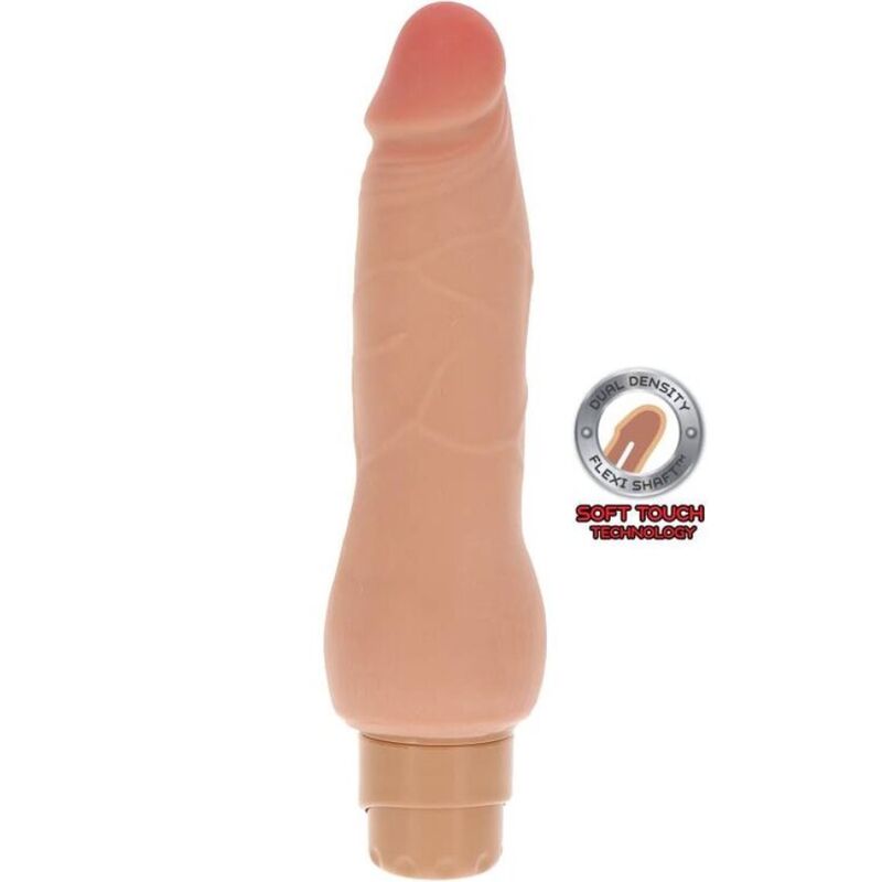 Get Real-Vibratore naturale Dual Density Smooth-TPE