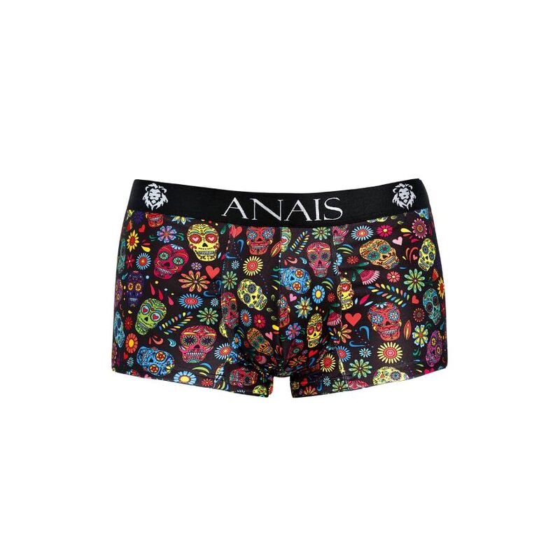 Anais Men-Messico Boxer Sport con stampa floreale e teschio 2 Anais Men-Messico Boxer Sport con stampa floreale e teschio · Intimo uomo (imaginea 2)